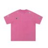 Fun Distressed-Wash T-Shirt — Pink