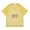 Versatile Athletic T-Shirt — Breathable & Cutout Design (Yellow)