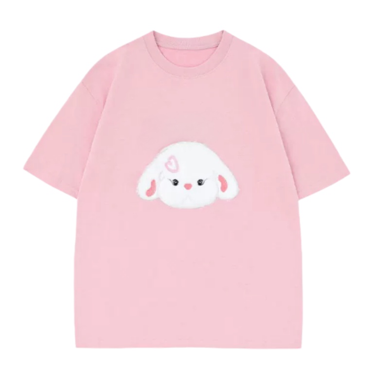 Cute Little Lamb Pink T-Shirt — Pink